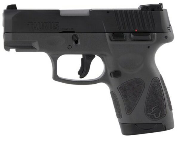 Taurus G2S. .40 S&W, 3.26" Barrel, 7rd, Black Slide, Gray