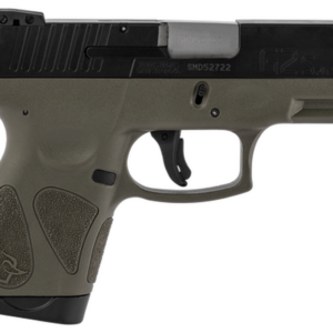 Taurus G2S. .40 S&W, 3.26" Barrel, 7rd, Black Slide, OD Green