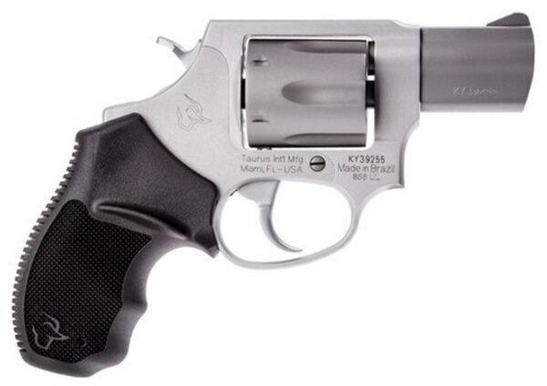 Taurus, 856, Revolver, Small Frame, 38 Special, 2" Barrel, Alloy Frame, Stainless Finish, Rubber Grips, 6Rd, Fixed Sights - Concealed Carry Guns | The Gun Shop
