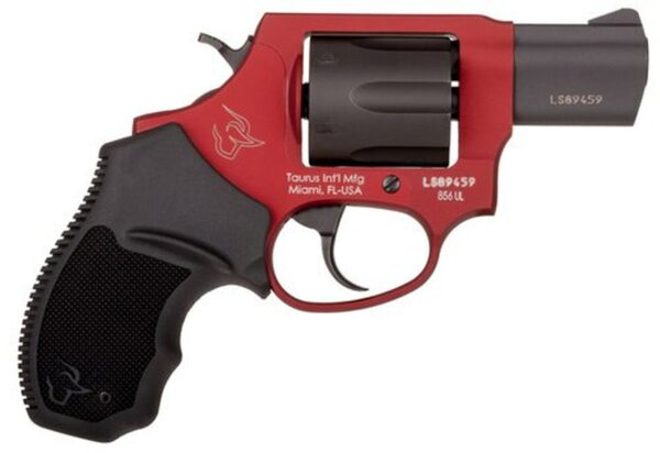 Taurus 856 Ultra Lite, .38 Special, 2" Barrel, 6rd, Burnt Orange Frame, Black Cylinder - Concealed Carry Guns | The Gun Shop
