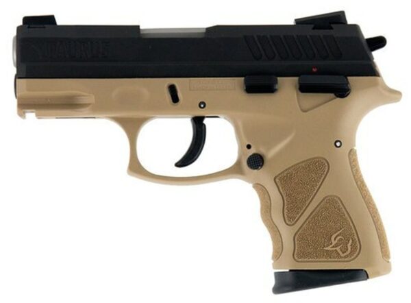 Taurus TH9C, 9mm, 3.54" Barrel, 17rd, Flat Dark Earth Frame, Black Slide