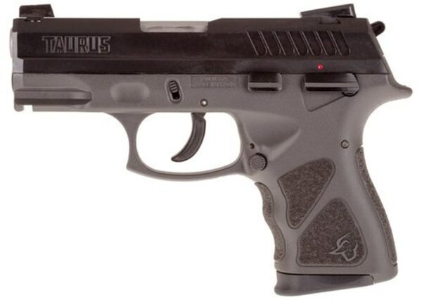 Taurus TH40C, .40 S&W, 3.54" Barrel, 15rd, Novak Sights, Gray Frame, Black Slide