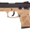 Taurus TH40C, .40 S&W, 3.54" Barrel, 15rd, Novak Sights, Flat Dark Earth Frame, Black Slide