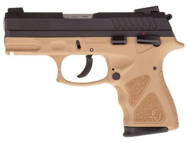 Taurus TH40C, .40 S&W, 3.54" Barrel, 15rd, Novak Sights, Flat Dark Earth Frame, Black Slide