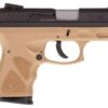 Taurus TH40C, .40 S&W, 3.54" Barrel, 15rd, Novak Sights, Flat Dark Earth Frame, Black Slide - Concealed Carry Guns | The Gun Shop