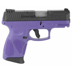 Taurus G2C2C Compact Pistol 9MM 3.2" Barrel, Dark Purple Frame, Blue Slide, Adjustable Sights, 12Rd Mag - Concealed Carry Guns | The Gun Shop