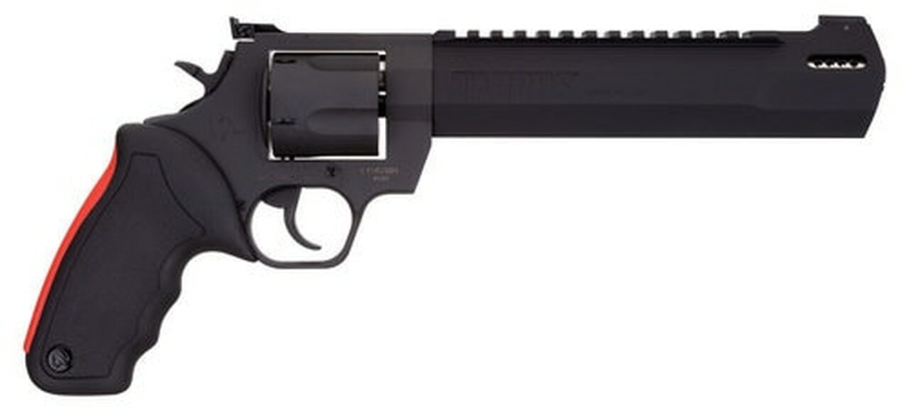 Taurus Raging Hunter .454 Casull, 8.375" Barrel, Black Rubber Grip, Black Aluminum, 5rd - Big Game Hunting | The Gun Shop