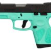 Taurus G2S, 9mm, 3.26" Barrel, 7rd, Black Slide, Cyan