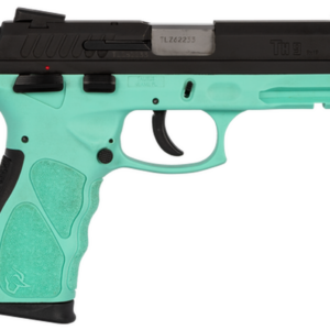 Taurus TH9 Compact, 9mm, 13rd/17rd, Black Slide, Cyan POlymer Frame - Concealed Carry Guns | The Gun Shop