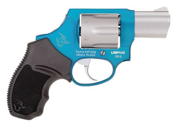 Taurus 856 Ultra Lite Concealed Hammer, .38 Spl +P, 2", 6rd, Azure Blue - Concealed Carry Guns | The Gun Shop