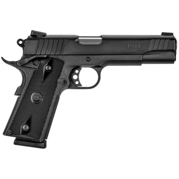 Taurus 1911 9mm Govt 5" Barrel, Black Checkered Grip Black Steel Slide, 9 rd - 1911 Guns | The Gun Shop