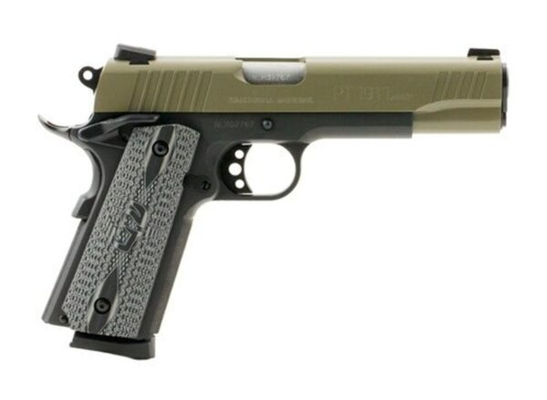Taurus 1911, 45 ACP, 5", 8rd, Novak Sights, Black Frame, Sand Slide - 1911 Guns | The Gun Shop