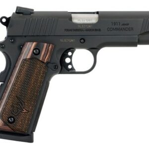 Taurus 1911 Commander, 45 ACP, 4.2" Barrel, 8rd, Novak Sights, Walnut Grips, Black - 1911 Guns | The Gun Shop