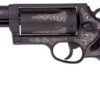 Taurus Judge, .45 LC / .410 Ga, 3" Barrel, 5rd, Black /W Engraved Scrolling