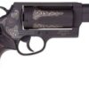 Taurus Judge, .45 LC / .410 Ga, 3" Barrel, 5rd, Black /W Engraved Scrolling - Concealed Carry Guns | The Gun Shop