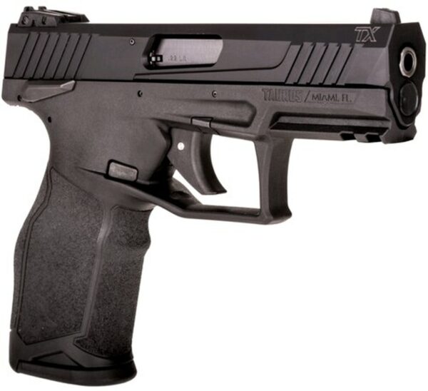 Taurus TX22 22LR, 4.1" Barrel, Black Frame and Slide, 16rd Mag