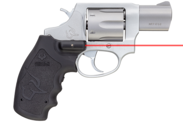 Taurus 856 Ultra Lite, .38 Spl, 2", 6rd, Viridian Laser Grip, Stainless - Concealed Carry Guns | The Gun Shop