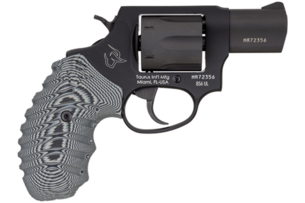 Taurus 856, Revolver, 38 Special, 2" Barrel, Alloy Frame, Black, Polymer Grips, 6Rd - Concealed Carry Guns | The Gun Shop