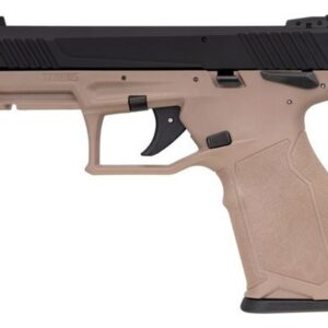 Taurus TX22, .22 LR, 4" Barrel, 16rd, Threaded Barrel, Black Slide, Flat Dark Earth - Handguns Sale | The Gun Shop