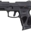 Taurus G2C 9mm, 2" Barrel, Night Sights, Black, Blued Stainless Steel Slide,12rd
