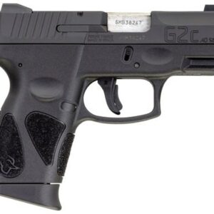 Taurus G2c .40 S&W, 3.2" Barrel, 3-Dot Sights, Black Carbon Steel Slide, 10rd - Concealed Carry Guns | The Gun Shop