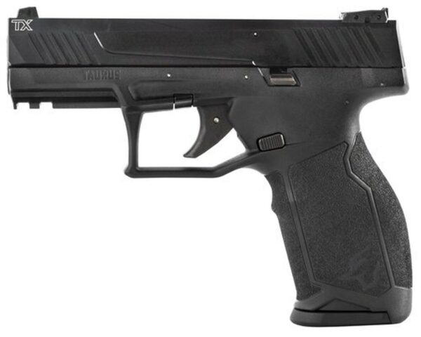 Taurus TX22, .22 LR, 4.1" Barrel, 16rd, Non-Manual Safety, Black