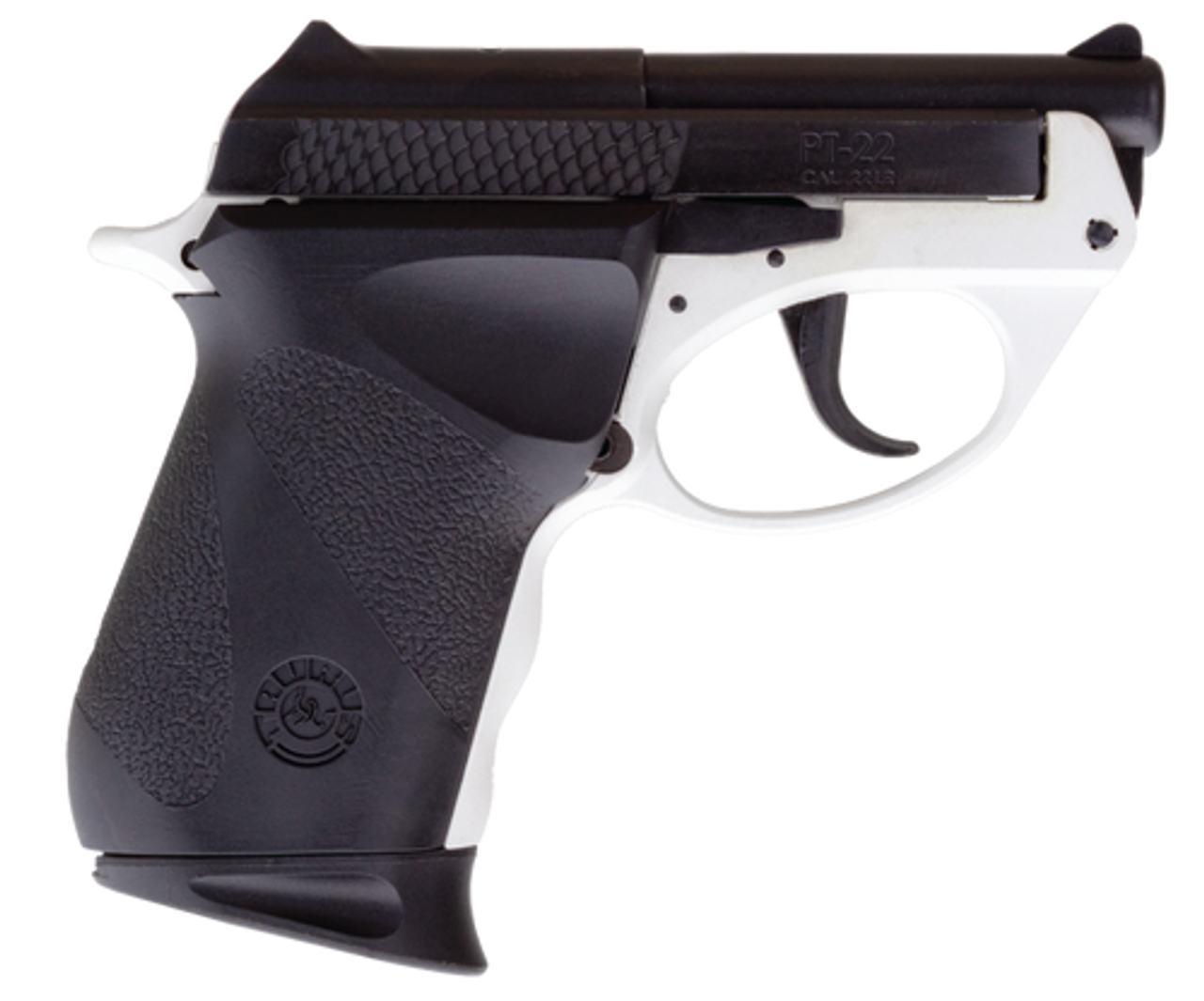 Taurus PT22, Sub-Compact, 22 LR, 2.8" Barrel, Polymer Frame, White/Black, 8rd, 1 Magazine - Taurus | The Gun Shop