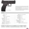 Taurus, TX22 Semi-automatic Pistol, 22 LR, 4" Barrel, Black Polymer Frame, Adjustable Sights, Manual Safety, 10Rd, 2 Magazines