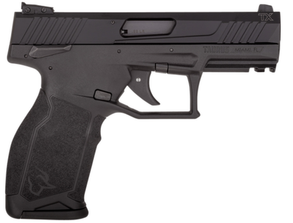 Taurus, TX22 Semi-automatic Pistol, 22 LR, 4" Barrel, Black Polymer Frame, Adjustable Sights, Manual Safety, 10Rd, 2 Magazines - Target Shooting | The Gun Shop