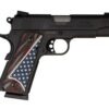 Taurus 1911 Commander, 45 ACP, 4.25" Barrel, 8rd, Rosewood W.Bonded Ivory Flag Grips