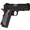 Taurus 1911 Commander, 45 ACP, 4.25" Barrel, 8rd, Rosewood W.Bonded Ivory Flag Grips - 1911 Guns | The Gun Shop