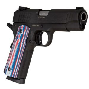 Taurus 1911 Commander, 45 ACP, 4.25" Barrel, 8rd, VZ Stars And Strips Agressive Texture Grips - 1911 Guns | The Gun Shop