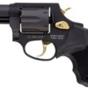 Taurus 856 38 Special, 2" Barrel, Black Rubber Grip Gold Accents, 6rd - Handguns Sale | The Gun Shop