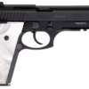 Taurus PT92 Full Size, 9mm, 5" Barrel, Steel Frame, Black, Pearl Grips, 17Rd, 2 Magazines