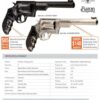 Taurus Judge Engraved 410 Ga/45 Colt, 6.5" Barrel, Dymondwood Grip, Stainless, 5rd