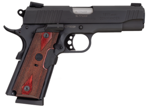 Taurus 1911 Commander 45 ACP, 4.25" Barrel, Laser, Black, 8rd - 1911 Guns | The Gun Shop