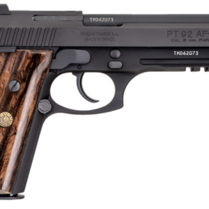 Taurus 92 9mm, 5" Barrel, Black Matte, Brazilian Walnut, 17rd - Taurus | The Gun Shop