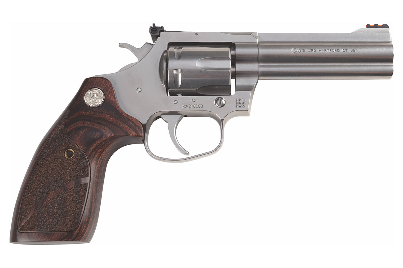 King Cobra Target .357 Magnum Double-Action Revolver with Wood Grips and 4.25 in - Firearms | The Gun Shop