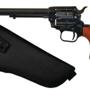Heritage Rough Rider 22LR/.22 WMR Combo, 6.5" Barrel, Blue Finish, Nylon Holster, 6 Rd