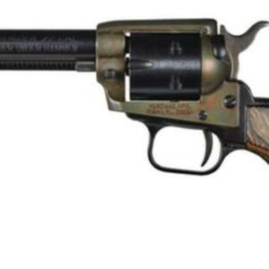Heritage Rough Rider 22LR/22 Mag, 4.75" Barrel, Camo Lam Grip, Case Hardened, 6rd