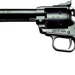 Heritage Rough Rider, .22 LR, 6.5" Barrel, 6rd, Green Camo Grips, Black