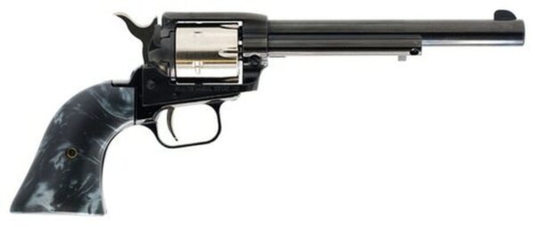 Heritage Rough Rider Small Bore, .22 LR, 6.5" Barrel, 6rd, Black Pearl Grips