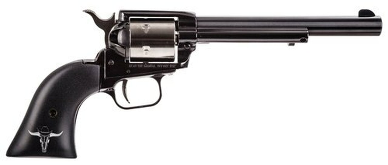 Heritage Rough Rider Small Bore, .22 LR, 6.5", 6rd, Fixed Sights, Black