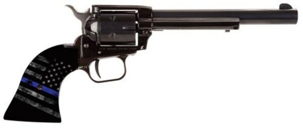 Heritage Rough Rider Small Bore, .22 LR, 6.5" Barrel, 6rd, Cocobolo Grips, Thin Blue Line