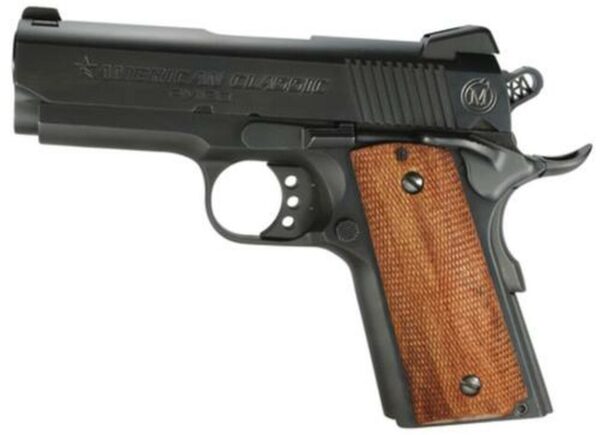 American Classic Amigo 45 ACP 3.5" Barrel, Deep Blue Finish, Checkered Hardwood Grips, 7 Rnd Mag