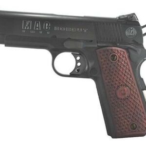 Metro Arms 1911 Bobcut Single 45 ACP 4.3" Barrel, Hardwood, Logo Blued, 8rd