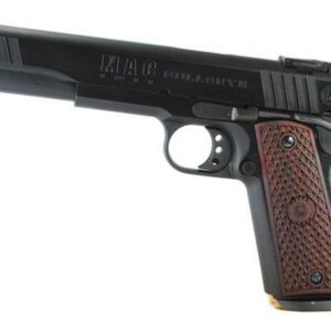 Metro Arms 1911 Bullseye Single 45 ACP 6" Barrel, Hardwood, Logo Blued, 8rd