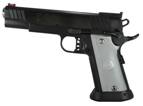MAC 3011 SSD Single 45 ACP 5" Barrel, Aluminum Grip, Logo Blued, 14rd