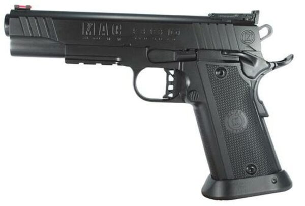 MAC 3011 SSD Single 45 ACP 5" Barrel, Black Alum Grip, Logo Hard Chrome, 14rd