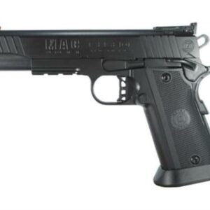 MAC 3011 SSD Tactical 45 ACP 5" Barrel Blue Finish Adjustable Rear Sight Tactical Rail Black Grips12rd